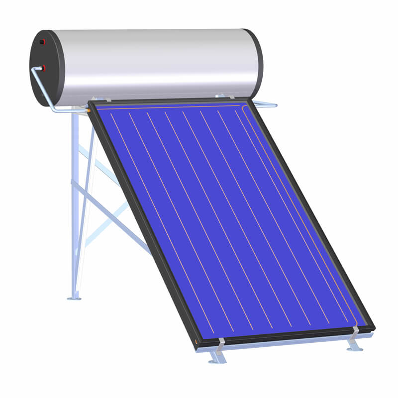 Open-Loop-Flachbildschirm-Solarwarmwasserbereiter